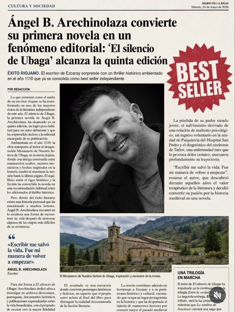 Ángel Arechinolaza en prensa escrita